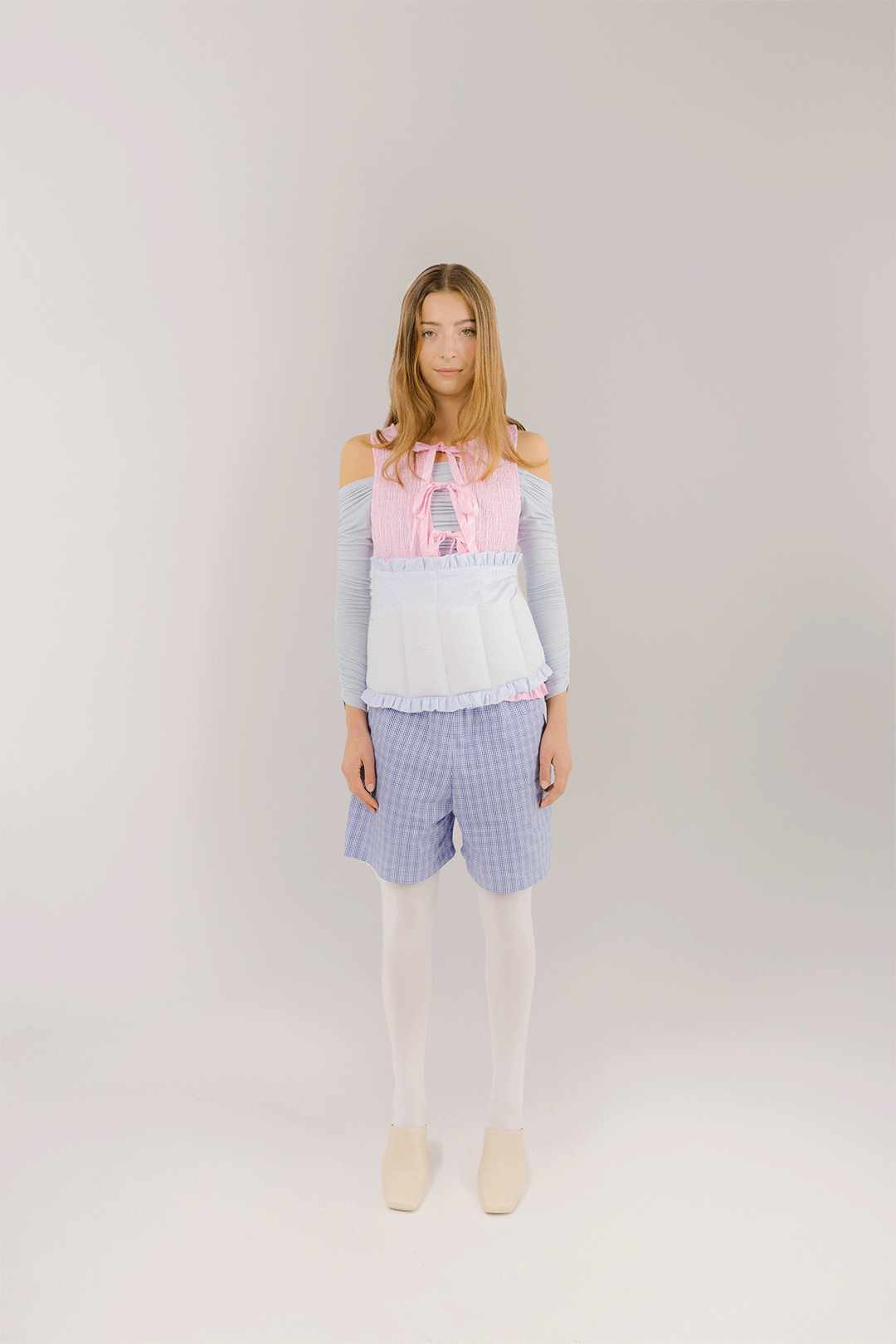 8 PANEL HEATPACK - BLUE PINSTRIPE