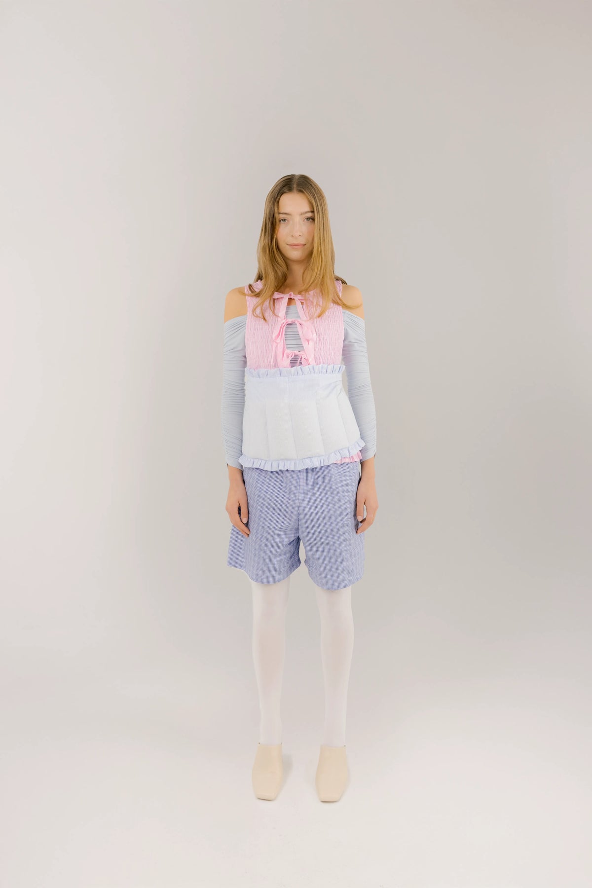 8 PANEL HEATPACK - BLUE PINSTRIPE