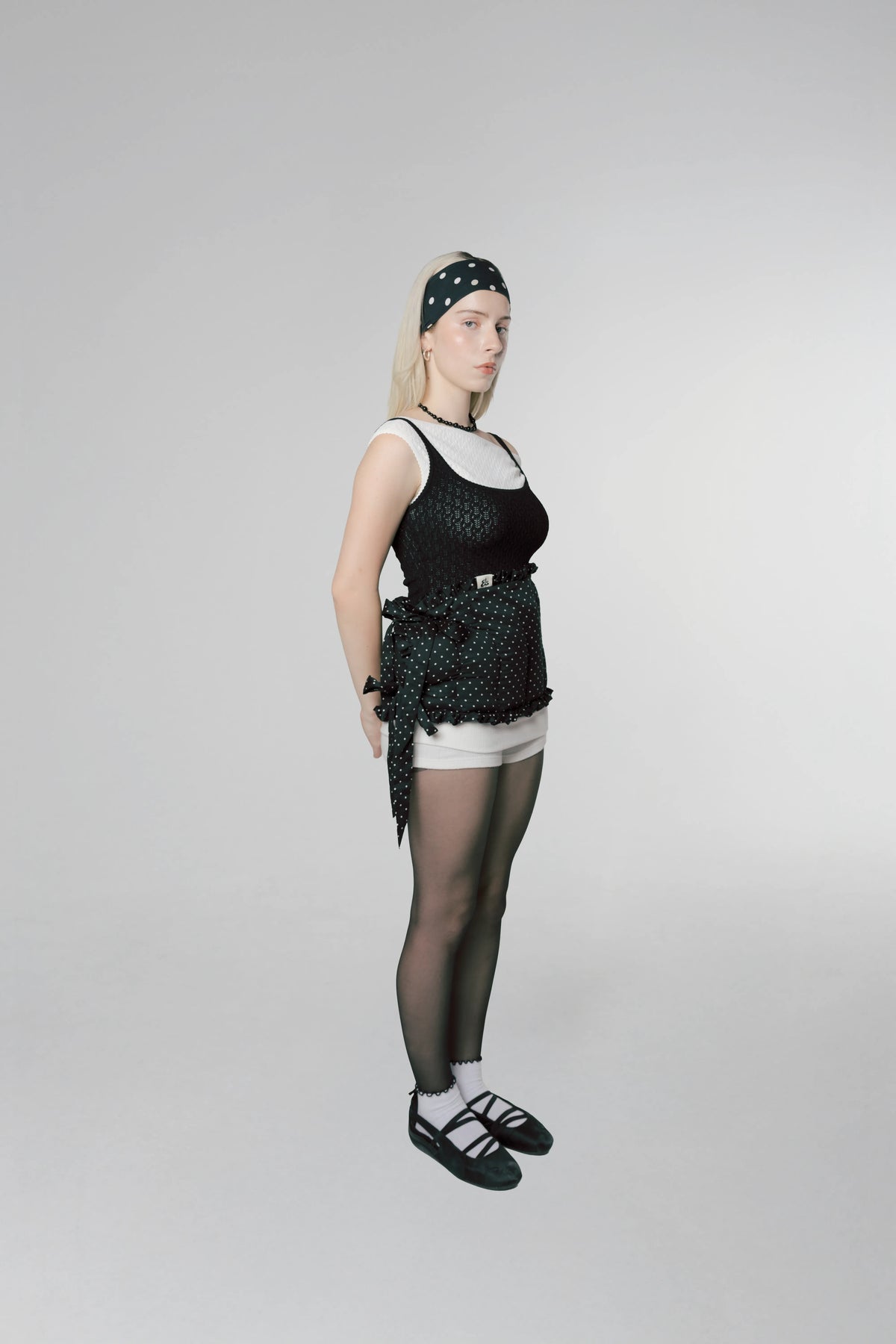 12 PANEL HEATPACK - BLACK POLKADOT